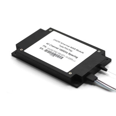 100GHz 40 καναλιών C21-C60 διπλού οπτικού CWDM πολυπλέκτη με θύρα 1310nm